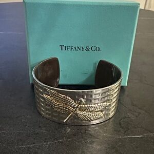 Tiffany & Co. Silver and Gold Dragonfly Bracelet